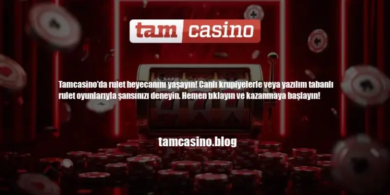 Tamcasino Rulet