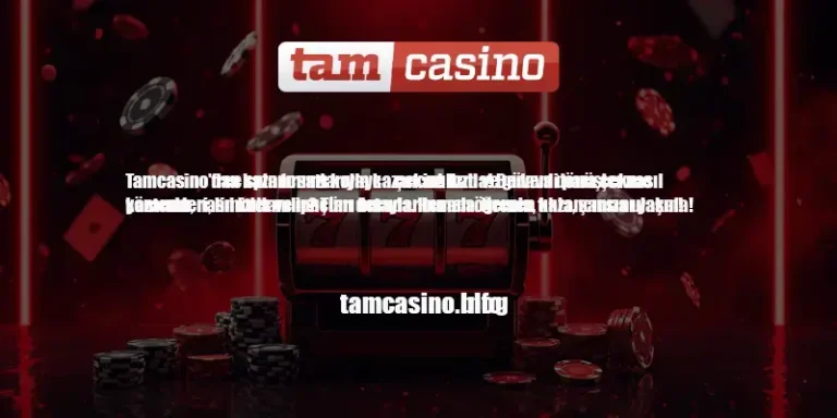 Tamcasino Para Çekme