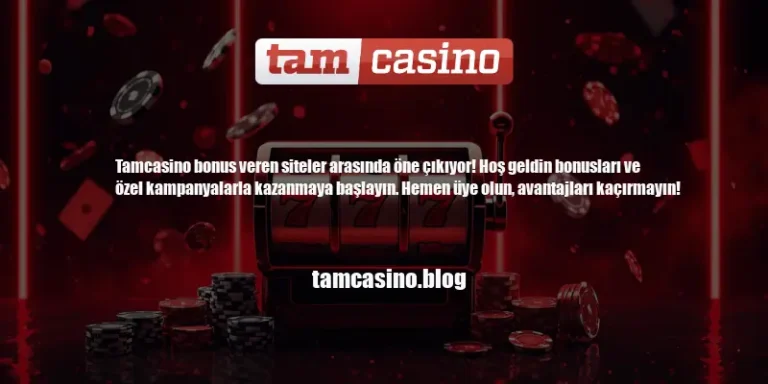 Tamcasino Bonus Veren Site