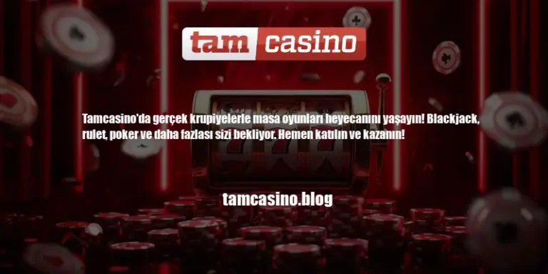 Tamcasino Masa Oyunları