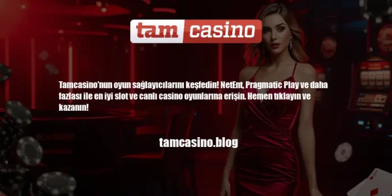 Tamcasino Oyun Sağlayıcıları