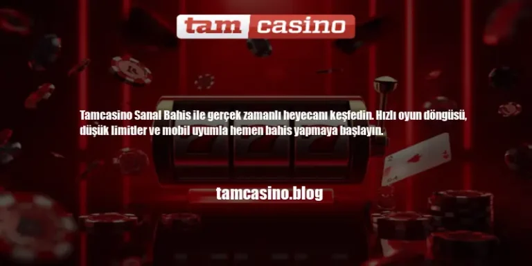 Tamcasino Sanal Bahis