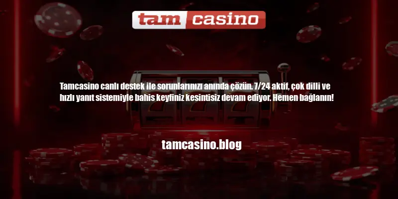 Tamcasino Canlı Destek